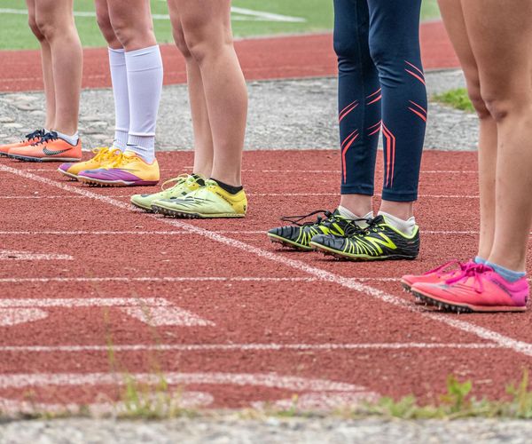 Energetic man starting his day with physical movement
